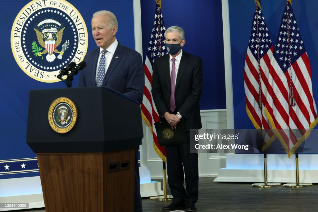 President Biden Announces His Nominees For Federal Reserve Chair And Vice Chair