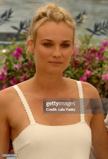 Diane Kruger during 2007 Cannes Film Festival - "l'Age des Tenebres" Photocall Departures at Palais des Festivals in Cannes, France.