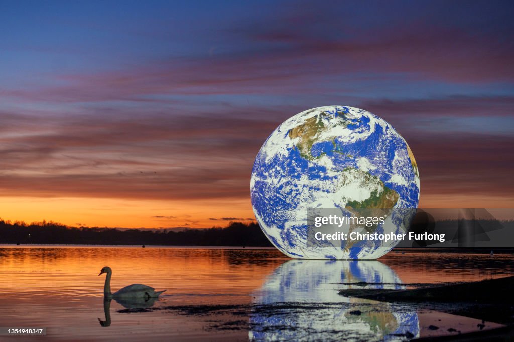 Luke Jerram's New 'Floating Earth' Debuts In Wigan