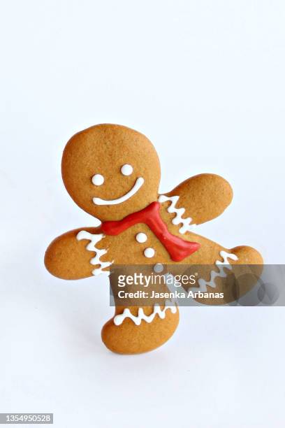 gingerbreadman - gingerbread men stock pictures, royalty-free photos & images