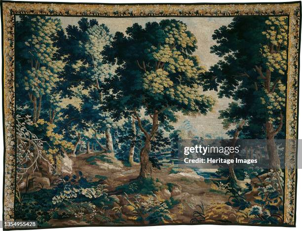 Woodland with a Pond, Flanders, 1660/70. Artist Unknown.