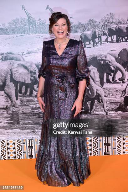 Kate Silverton attends the Tusk Awards 2021 at BFI Southbank on November 22, 2021 in London, England.