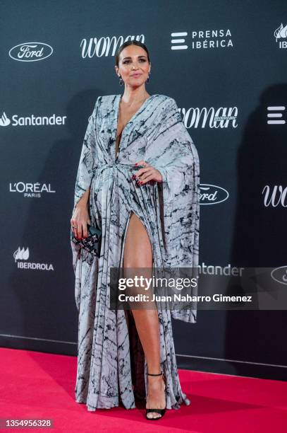 Paula Echevarria attends Woman Planet awards 2021 at Real Academia de Bellas Artes de San Fernando on November 22, 2021 in Madrid, Spain.