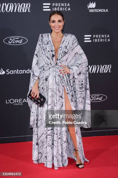 Spanish actress Paula Echevarria attends the Woman Planet Awards at Real Academia de Las Bellas Artes on November 22, 2021 in Madrid, Spain.
