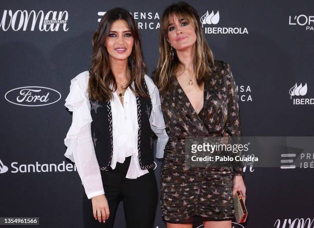 Sara Carbonero and Isabel Jimenez attend the Woman Planet Awards at Real Academia de Las Bellas Artes on November 22, 2021 in Madrid, Spain.