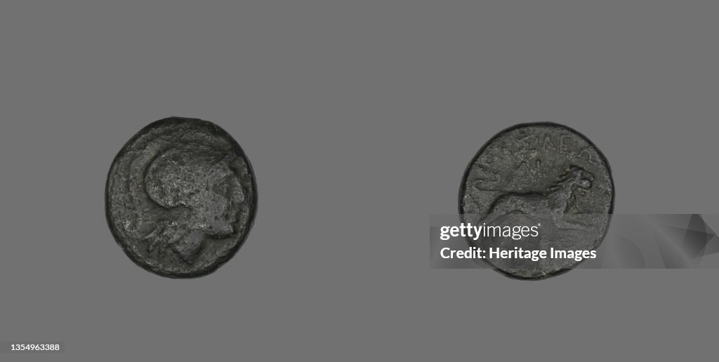 Coin Depicting The Goddess Athena