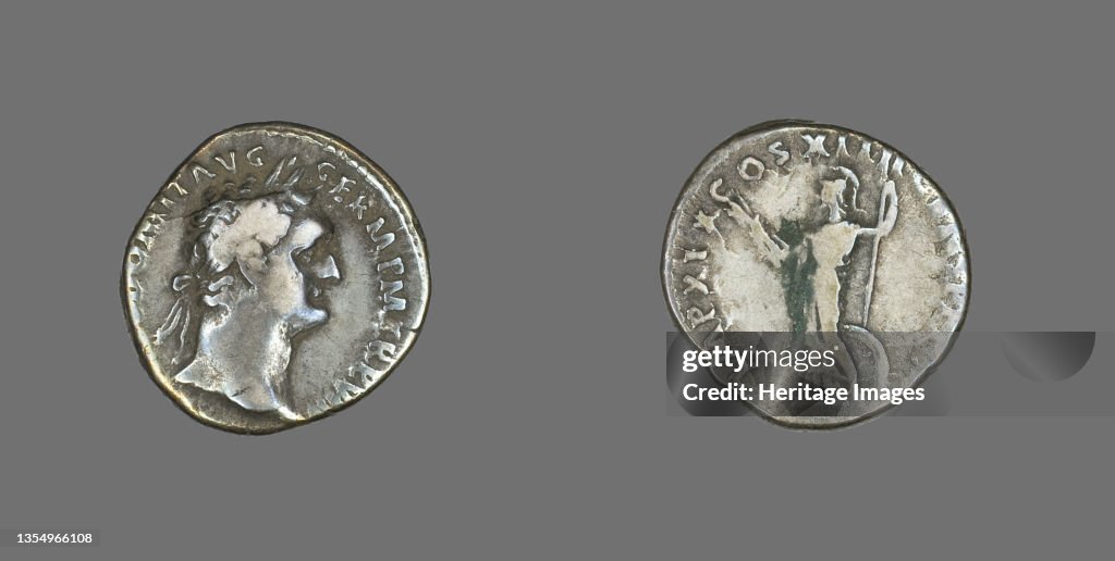 Denarius (Coin) Portraying Emperor Domitian