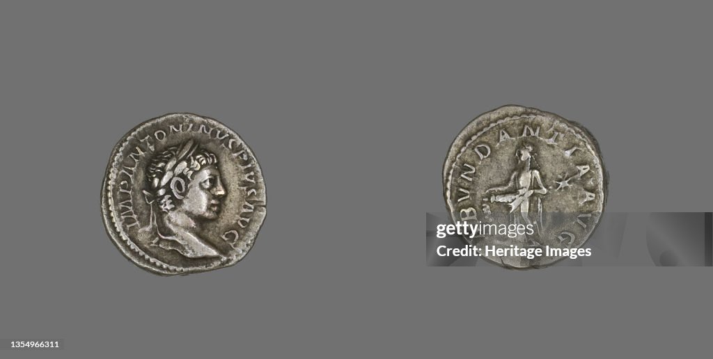 Denarius (Coin) Portraying Emperor Elagabalus