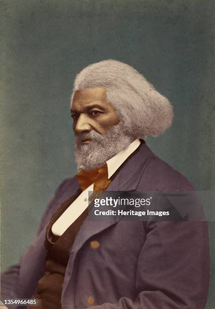 Frederick Douglass, ca. 1880. . Artist Mathew Brady.