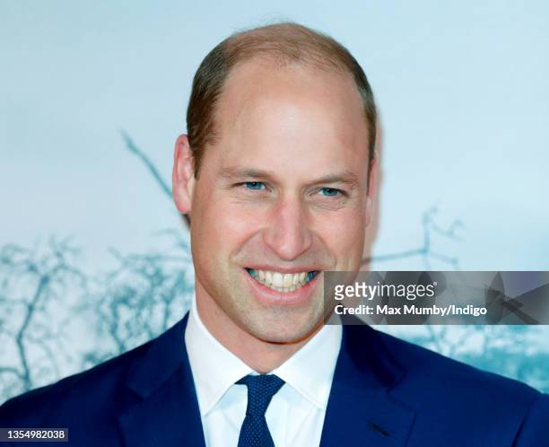 Prince William, Duke of Cambridge attends the Tusk Conservation Awards at BFI Southbank on November 22, 2021 in London, England. The annual Tusk...