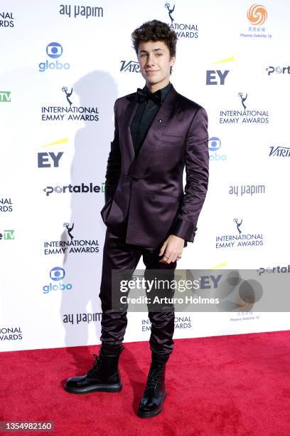 Juanpa Zurita attends 49th International Emmy Awards on November 22, 2021 in New York City.