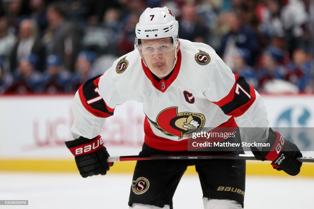 Ottawa Senators v Colorado Avalanche