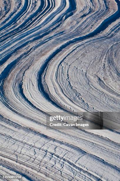 abstract glacier landscape, baffin island, canada. - baffinland stock-fotos und bilder