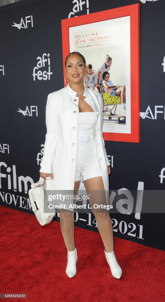 2021 AFI Fest: Closing Night Premiere Of Warner Bros. "King Richard" - Arrivals