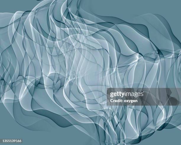 abstract transparent white  blue gray waves futuristic distorted art background. glitch texture geometric shapes - white morph photos et images de collection