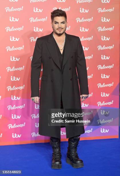 Adam Lambert attends ITV Palooza! at the Royal Festival Hall on November 23, 2021 in London, England.
