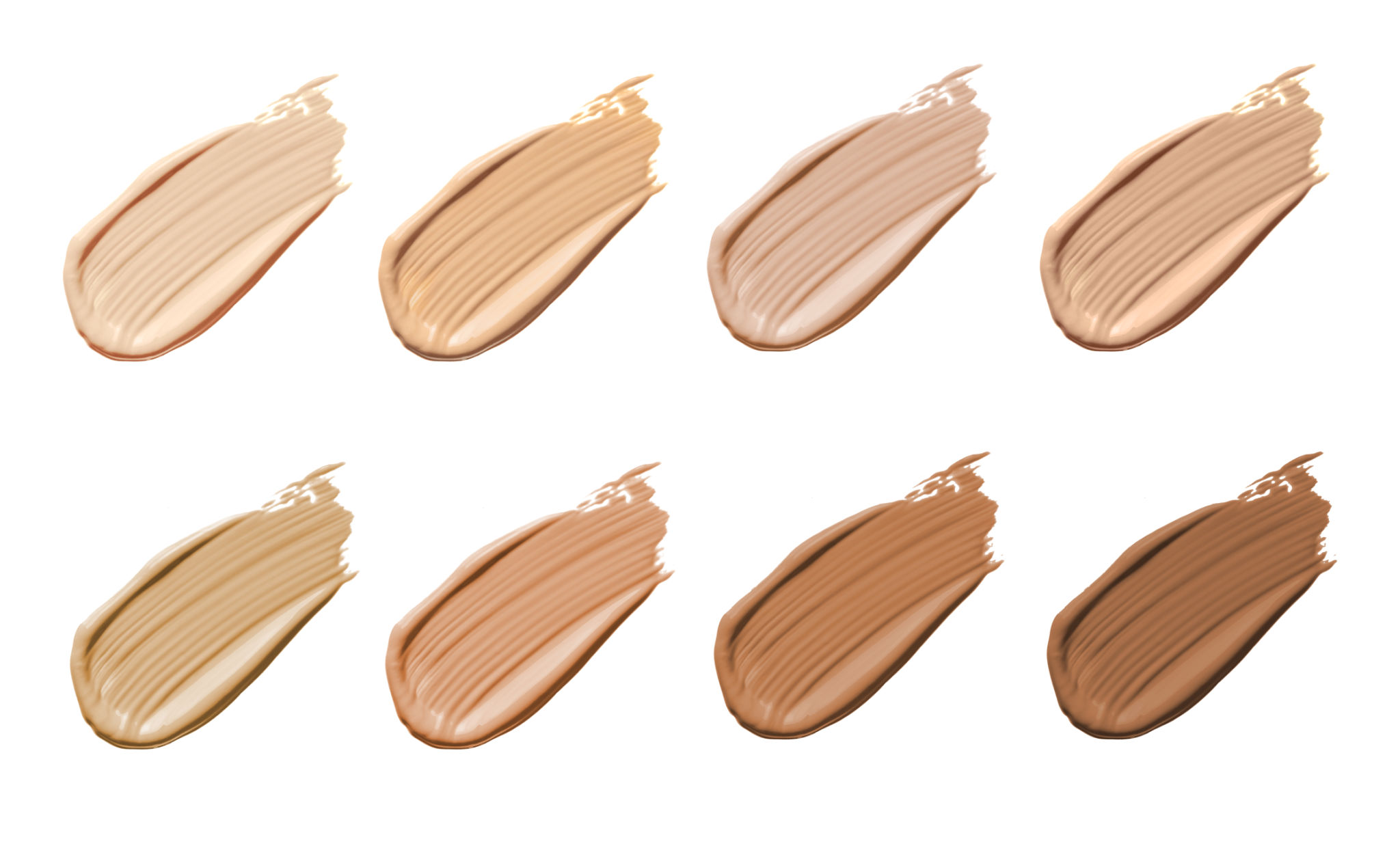 Liquid foundation isolated on white background Liquid foundation isolated on white background