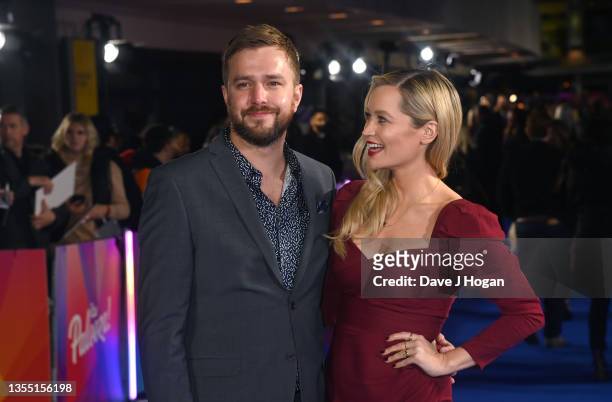Iain Stirling and Laura Whitmore attend ITV Palooza! at The Royal Festival Hall on November 23, 2021 in London, England.
