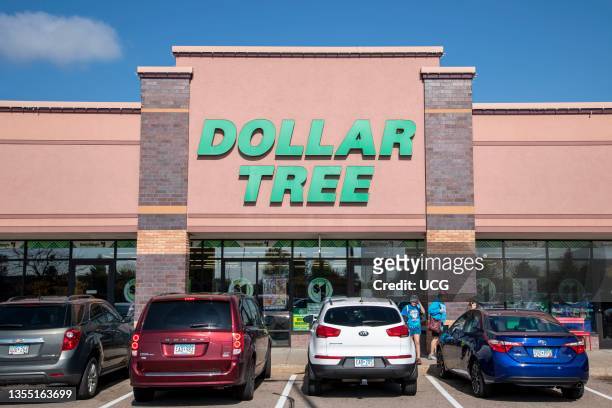 Vadnais Heights, Minnesota, Dollar Tree store, a discount variety store is a fortune 500 company.