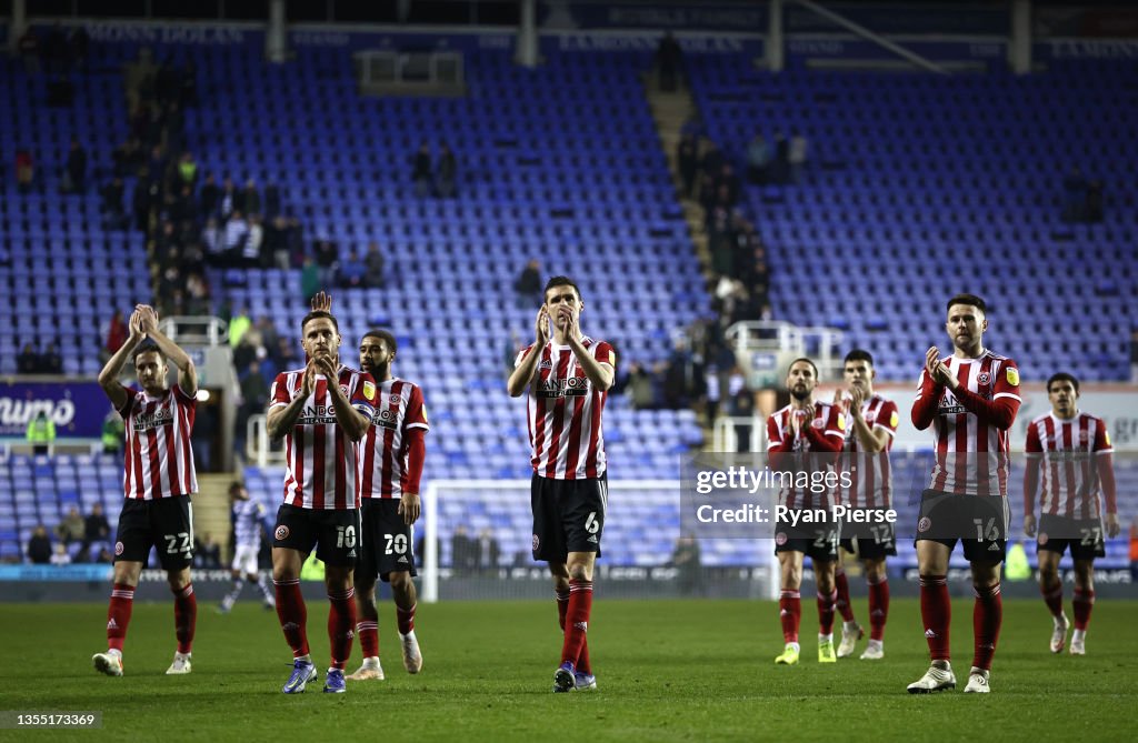 Reading v Sheffield United - Sky Bet Championship