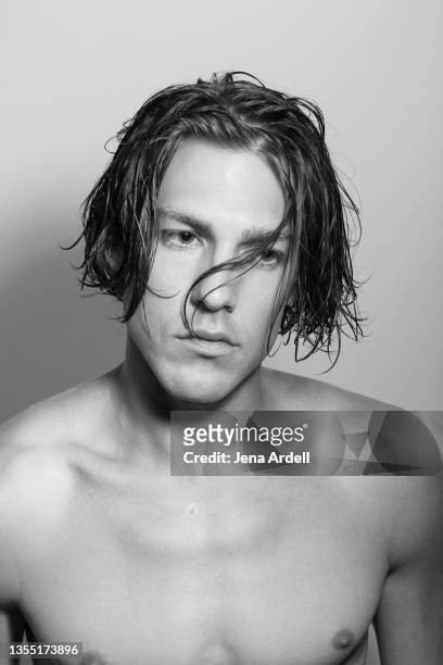 male model face, handsome man with wet hair - mens hair model stock pictures, royalty-free photos & images