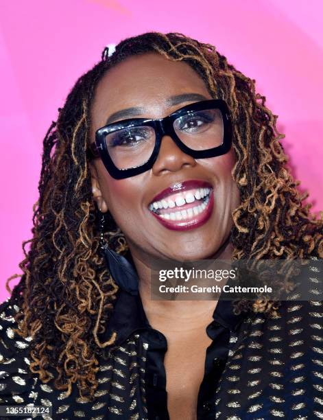 Chizzy Akudolu attends ITV Palooza! at The Royal Festival Hall on November 23, 2021 in London, England.