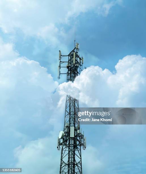 5g tower - tower stock pictures, royalty-free photos & images