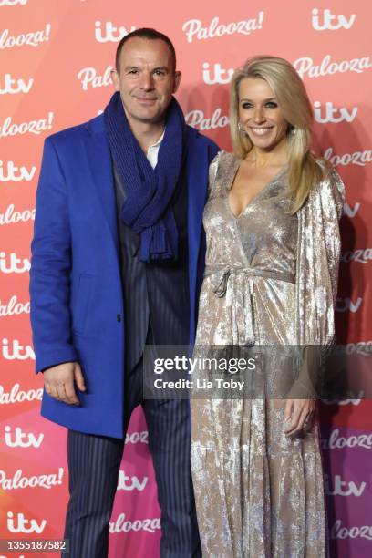 Martin Lewis and Lara Lewington attend ITV Palooza! at The Royal Festival Hall on November 23, 2021 in London, England.