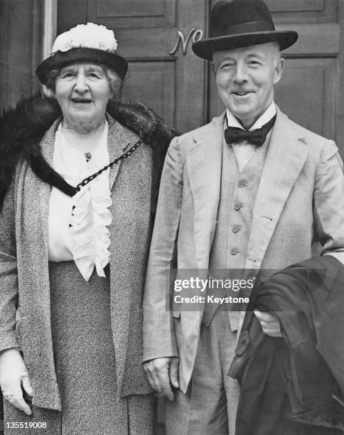 Walter Runciman 1st Viscount Runciman Of Doxford StockFotos und Bilder