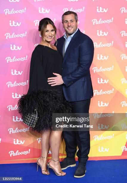 Sam Faiers and Paul Knightley attend ITV Palooza! at The Royal Festival Hall on November 23, 2021 in London, England.