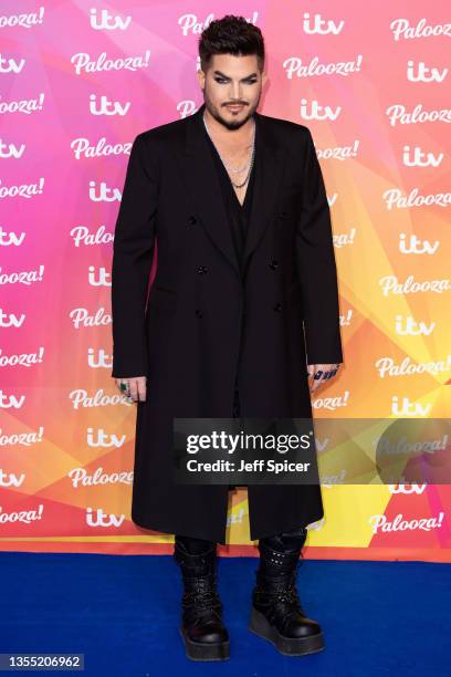 Adam Lambert attends ITV Palooza! at The Royal Festival Hall on November 23, 2021 in London, England.