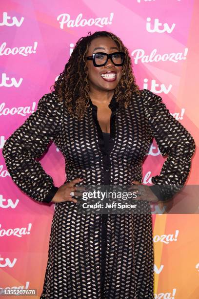 Chizzy Akudolu attends ITV Palooza! at The Royal Festival Hall on November 23, 2021 in London, England.