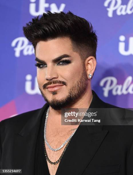 Adam Lambert attends ITV Palooza! at The Royal Festival Hall on November 23, 2021 in London, England.