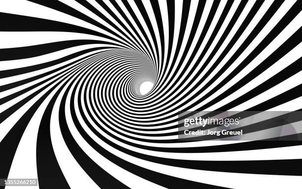 spiral pattern - hypnotherapy stock pictures, royalty-free photos & images