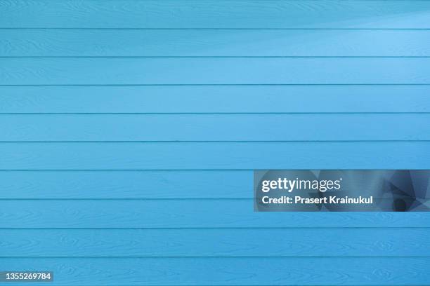 blue wall texture for background - woods photos et images de collection