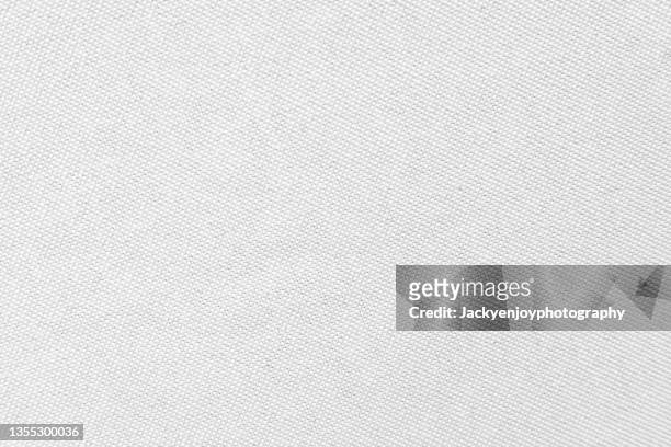 close up white cloth texture background - materiale tessile foto e immagini stock