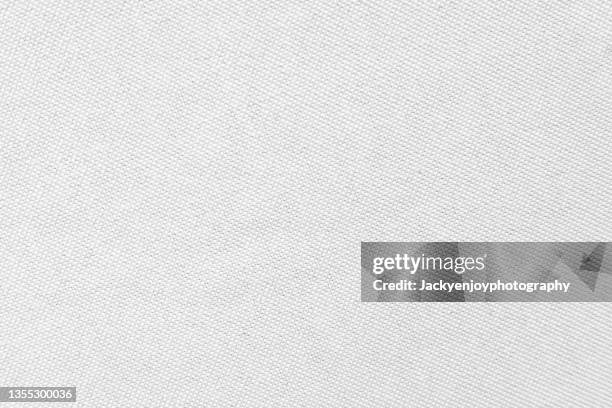 close up white cloth texture background - monocromo vestuário - fotografias e filmes do acervo