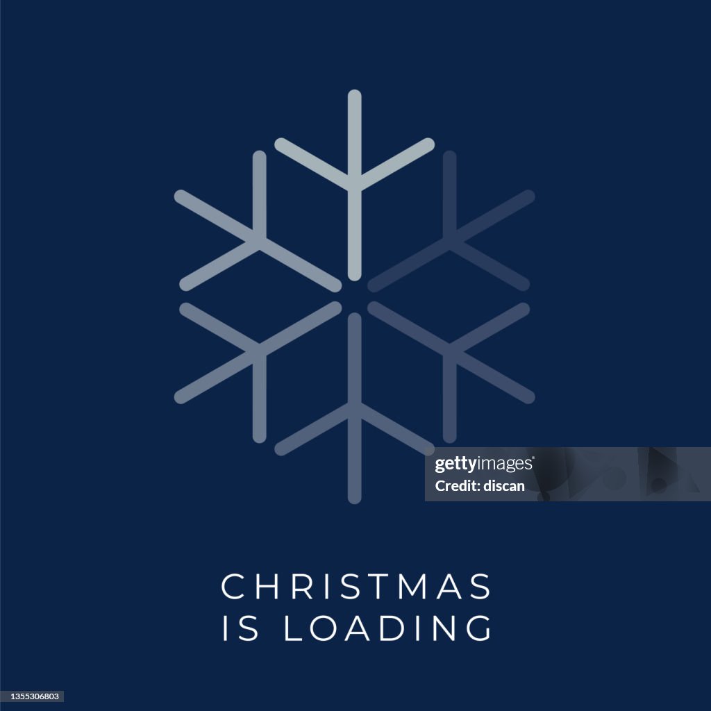 Christmas Is Loading High-Res Vector Graphic - Getty Images