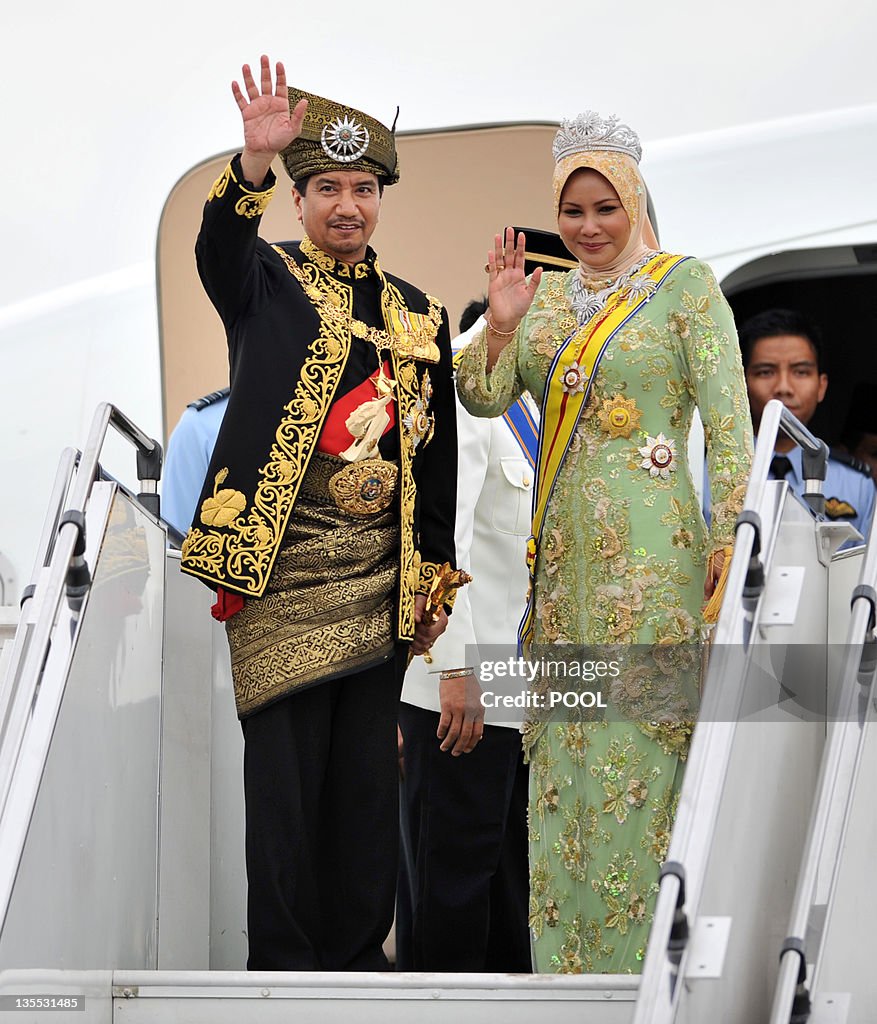 Outgoing 13th king of Malaysia, Tuanku M