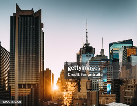 Times Square NYC Sunrise Times Square NYC Sunrise