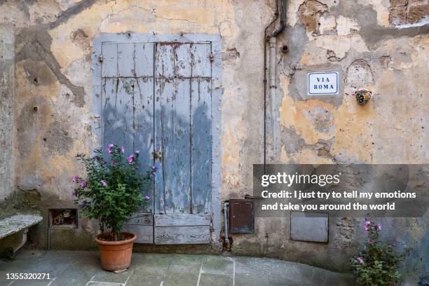 sorano, province of grosseto - region tuscany, italy - sotano stock-fotos und bilder