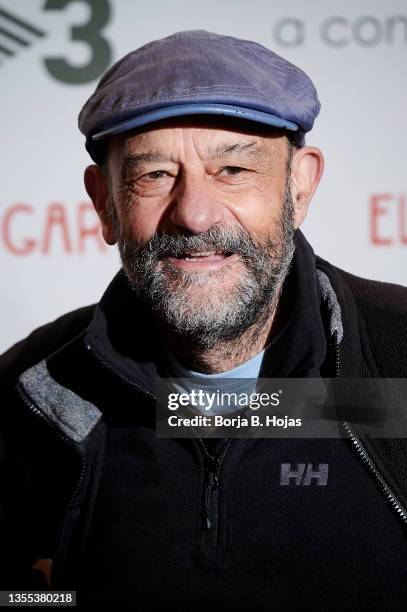 Javier Cansado attends to the photocall of 'El Amor En Su Lugar' Premiere Film at Verdi Cinema on November 24, 2021 in Madrid, Spain.