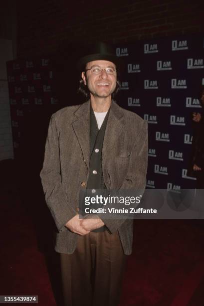American actor Fisher Stevens attends the launch party for IAM, an entertainment industry website, held at Quixote Studios in Los Angeles,...