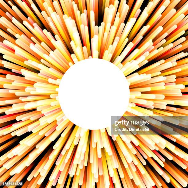abstract stylised explosion background with copy space - flower explosion background stock illustrations