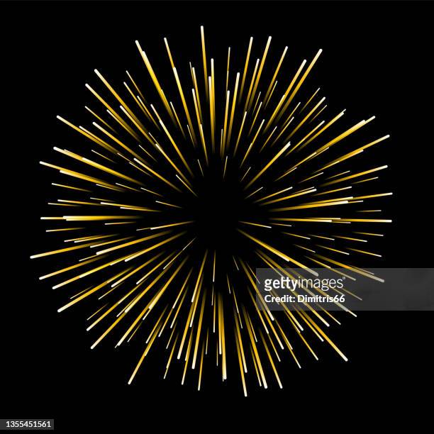 illustrazioni stock, clip art, cartoni animati e icone di tendenza di esplosione di fuochi d'artificio moderni stilizzati - firework