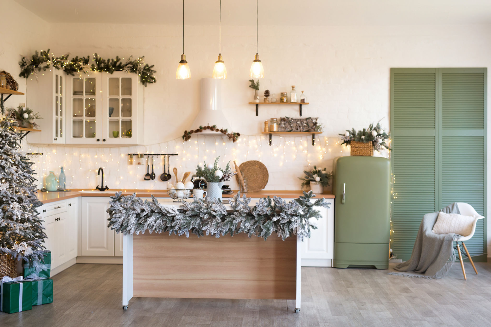 holiday rental kitchen