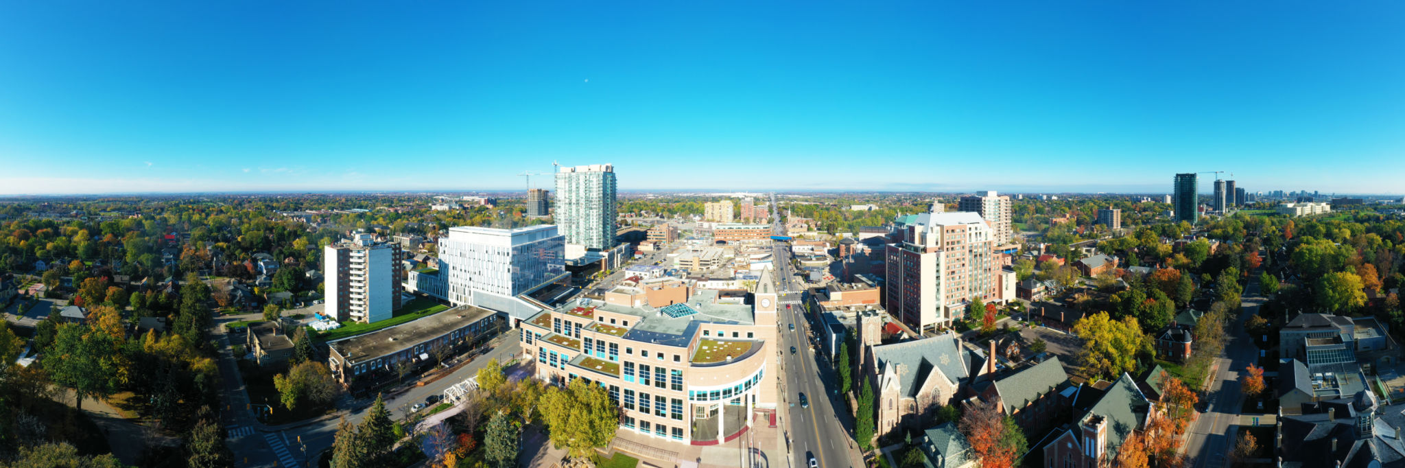 triangle area cityscape