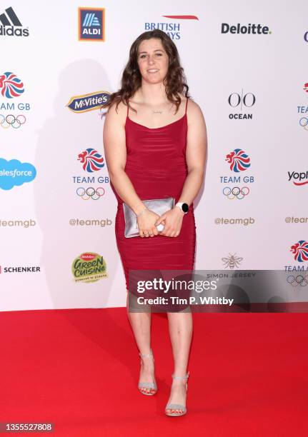 Kimberley Woods attends the Team GB Ball at Battersea Evolution on November 25, 2021 in London, England.