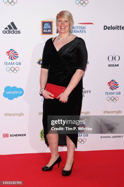 Sarah Adlington attends the Team GB Ball at Battersea Evolution on November 25, 2021 in London, England.