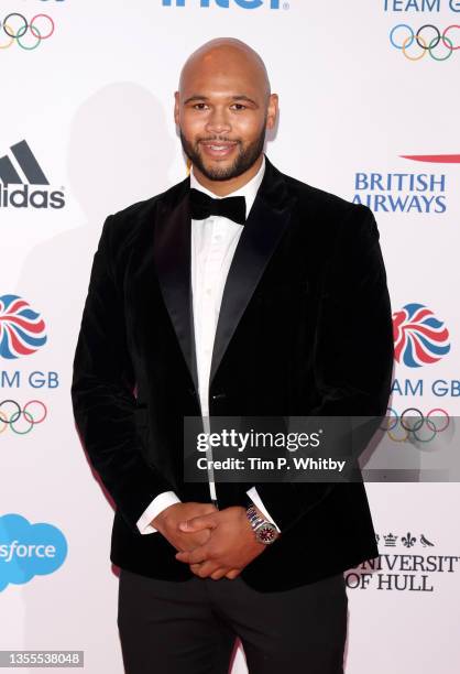 Frazer Clarke attends the Team GB Ball at Battersea Evolution on November 25, 2021 in London, England.